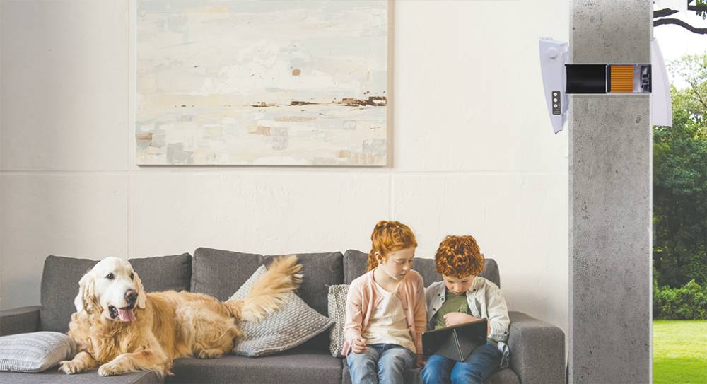 DUKA One Pro 50+ monteret i væg