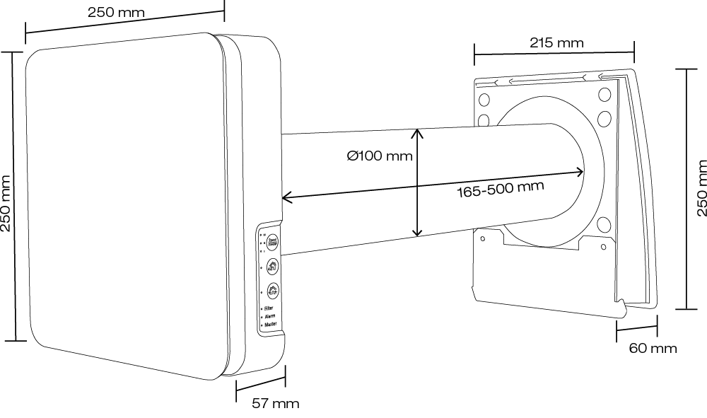 DUKA One S6 måltegning